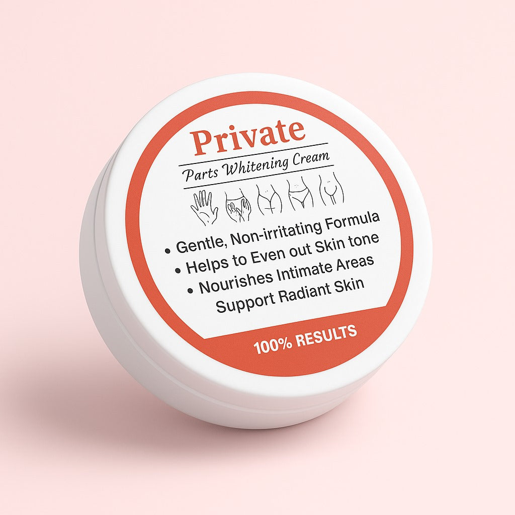 Private parts whitening cream / under arms and vagina
