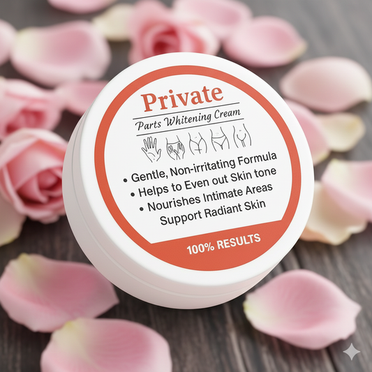 Private parts whitening cream / under arms and vagina