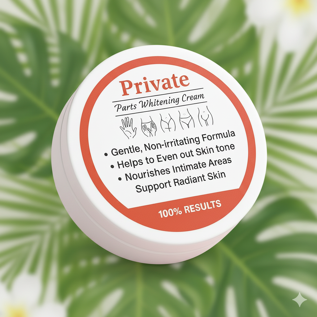 Private parts whitening cream / under arms and vagina